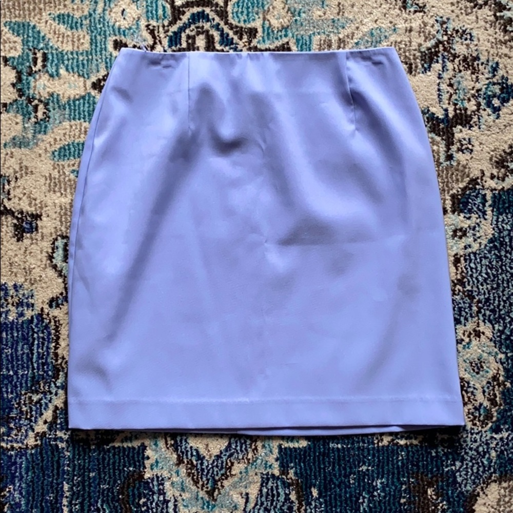 Vintage periwinkle mini skirt